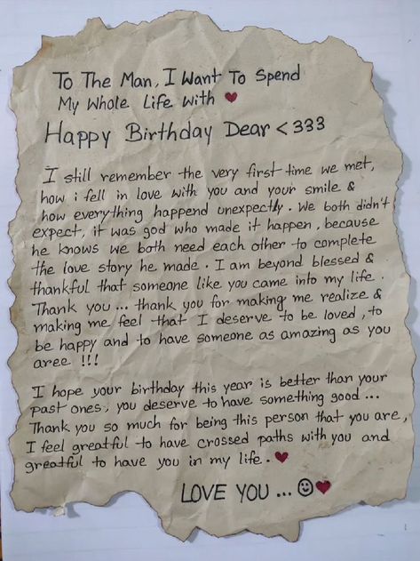 Letter For Your Boyfriend, Boyfriend Letters, Birthday Letters To Boyfriend, Happy Birthday Quotes For Him, Diy Cards For Boyfriend, Birthday Wishes For Boyfriend, Writing A Love Letter, Paragraphs For Him, Birthday Quotes For Him