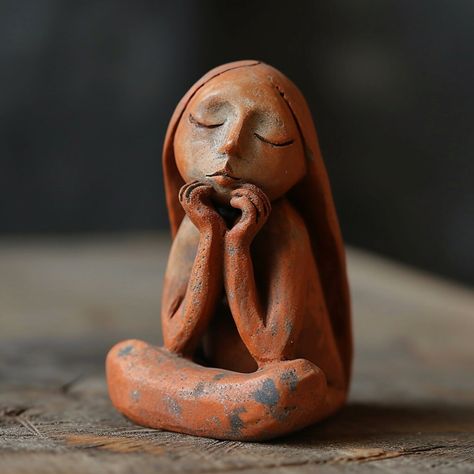 Timeless elegance graces your space with our handcrafted clay sculptures, offering enduring art that transcends trends and fads. Ceramic Sculpture Figurative, Ceramic Art Sculpture, Sculpture Art Clay, Pottery Form, Clay Sculptures, Ceramics Pottery Art, Cute Clay, Pottery Sculpture, Clay Art Projects