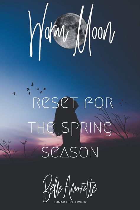 For moon lovers, the March Worm Moon is a time for renewal. It also is a great time for setting things into motion for the upcoming months. Learn more about the Worm Moon and how to tap into this energy + moon activities to help get things moving! Worm Moon Ritual, Worm Moon, Moon Activities, What Is Spirituality, Sacred Masculine, Lunar Witch, Moon Meaning, Moon Magick, Witch Tips