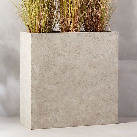 Cement Outdoor, Concrete Planter Boxes, Diy Planters Pots, Outside Planters, Modern Planters Outdoor, Small Urban Garden, Large Outdoor Planters, Rectangular Planters, Concrete Planter