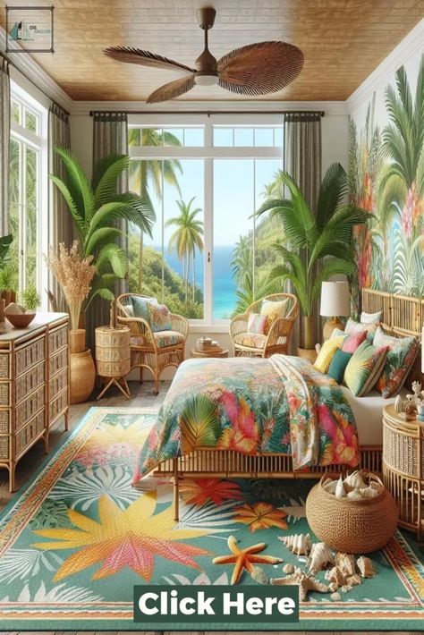 Best 36 Tropical Bedroom Ideas Tropical Bedroom Ideas, Beach Hut Decor, Zen Bedroom Ideas, Tropical Bedroom Decor, Tropical Bedroom, Beach Themed Bedroom, Tropical Bedrooms, Zen Bedroom, Hawaiian Decor