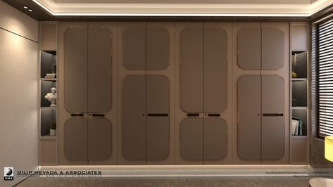 Leather Wardrobe Shutters, Wardrobe Shutter Design Modern Luxury, Leather Wardrobe Doors, Wadrobe Clothes Design Modern, Luxurious Wardrobe Design, Luxury Bedroom Wardrobe, Luxury Wardrobe Door Designs, Contemporary Wardrobe Design, Wardrobe Design Bedroom Modern Luxury