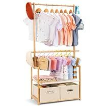 Dress Up Rack, Toddlers Bedroom, Partition Storage, Dress Up Storage, Kids Clothing Rack, Bamboo Clothes, Wine Shelves, Garment Rack, Bamboo Clothing