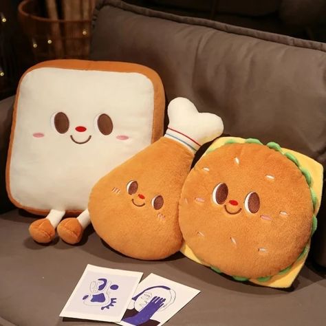 Just found this amazing item on AliExpress. Check it out! $0.99  82％ Off | Cute Toast Hambergur Chicken Plush Toy Cartoon Stuffed Food Plushies Doll Anime Soft Toys Homedecor Sofa Pillow Stuffed Food, Funny Toasts, Cute Toast, Chicken Plush, Food Plushies, Stuffed Plushies, Baby Pillows, Soft Dolls, Cute Plush