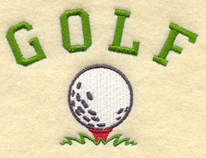 Golf Quilt, Pes Embroidery, Golf Theme, Geometric Fabric, Embroidery Library, Mens Birthday Gifts, Diy Embroidery, Sports Logo, Applique Designs