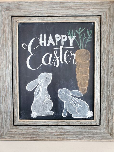 Easter Whiteboard Ideas, Chalkboard Bunny, Easter Chalkboard Ideas, Chalk Bunny, Chalk Markers Art, Chalkboard Inspiration, Whiteboard Ideas, Easter Chalkboard, Easter Board