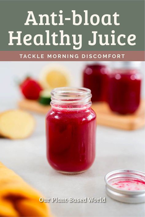 Healthy Juicer Recipes Flat Belly, Juicing For Women Health, Inflammatory Juice Recipes, Best Juice Recipes For Gut Health, Gut Healing Drink Recipes, Beer Juice Recipes, Blended Juice Recipes, Juice Shots Recipes For Energy, Smoothie For Bloated Stomach