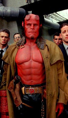 Hellboy 2004, Hellboy Movie, Steampunk Movies, Hellboy Art, Movies For Boys, Movie Artwork, Mike Mignola, Dark Horse Comics, Dark Horse