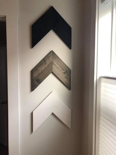 Nursery Decor Black, Diy Farmhouse Decoration, Custom Farmhouse, Rustic Chic Decor, Chevron Arrows, Wooden Arrows, Handmade Farmhouse, Diy Rustic Decor, Farmhouse Decoration