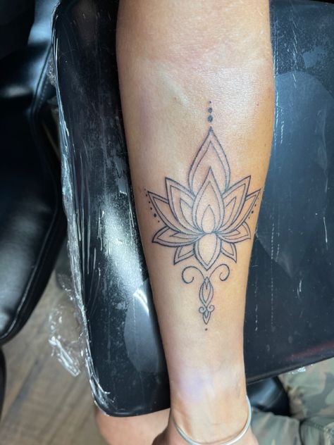 5” Lotus Flower Tattoo Lotus Flower Tattoo Upper Arm, Lotus Flower Arm Tattoo, Big Lotus Flower Tattoo, Realistic Lotus Flower Tattoo, Closed Lotus Flower Tattoo, Lotus Flower With Saying Tattoo, Large Lotus Flower Tattoo, Lotus Flower Stages Tattoo, Soft Lotus Flower Tattoo