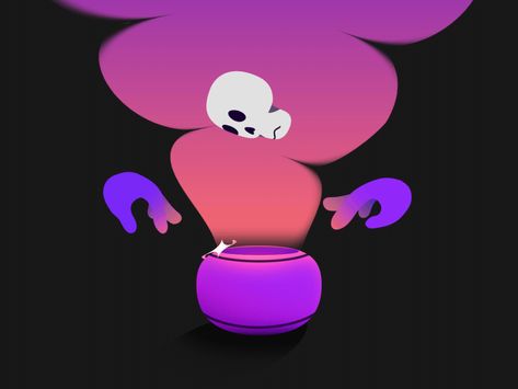 Halloween Animation Gif, Halloween Motion Graphics, Candy Animation, Witch Animation, Halloween Graphic Design, Geometric Character, Halloween Animation, Halloween Animated, Helloween Wallpaper