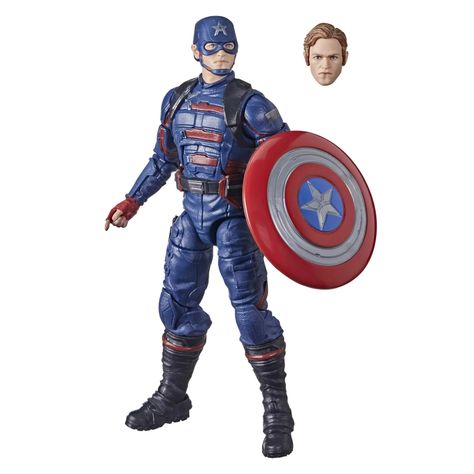 Hasbro: Marvel Legends Falcon and Winter Soldier John F. Walker Captain America Promo Pics and Info – Fwoosh Captain America Decorations, Captain America Figure, Captain America Action Figure, Univers Marvel, Marvel Figure, Hasbro Marvel Legends, Marvel Action Figures, Marvel Toys, Marvel Legends Series