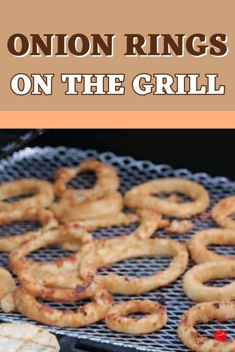 Get ready to elevate your grill game with our mouth-watering onion rings on the grill recipe! These crispy and flavorful rings are the perfect side dish for any summer barbecue or outdoor gathering. Onion Rings Oven Baked, Cooks Country Onion Rings, Easy Baked Onion Rings, Honey Marinade For Chicken, Shoestring Onion Rings, A&w Onion Rings Recipe, Onion Rings Recipe, Homemade Bbq Sauce Recipe, Chicken Marinade Recipes