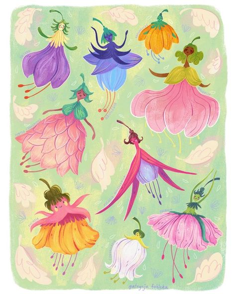 Children's Books Illustration, For Phone Wallpaper, Books Illustration, Digital Art Drawing, Fairy Drawings, Fairy Illustration, Illustration Portfolio, Flower Fairies, Fairytale Art