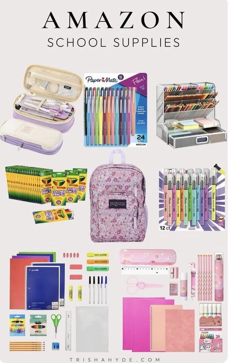 Amazon School Must Haves, Amazon School Supplies, College Student Hacks, School Supplies For Teachers, School Must Haves, Stationary Organization, Cute Stationary School Supplies, College Life Hacks, School Bag Essentials