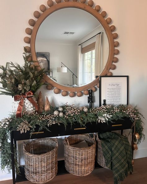 The Biggest sale of the year on my mirror!! Up to 35% off at @kathykuohome now through December 3,2024. I get so many compliments on this piece! Take advantage of the sale! To get the link DM’d to you comment MIRROR ! You can also go to the link in my bio and go to my website and then shop my SHOPSTYLE! round mirror | statement piece | huge mirror | kathy Kuo Home | Entryway mirror Christmas Decor Entryway, Huge Mirror, Table Garland, Home Entryway, My Mirror, Entryway Mirror, Entryway Console Table, Entryway Console, Decor Entryway