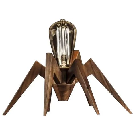 1stDibs: Antique and Modern Furniture, Jewelry, Fashion & Art Interesting Lamps, Cactus Lamp, Woodwork Plans, Spider Lamp, Spider Light, Vintage Table Lamps, Lampe Decoration, Contemporary Lamps, Direct Lighting