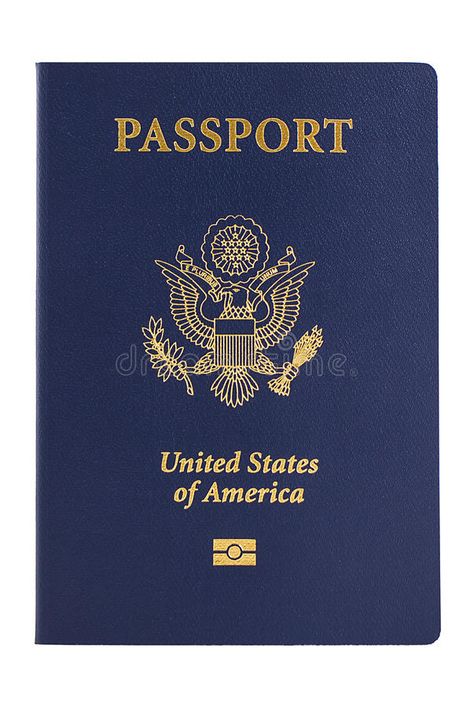 New American Passport. New USA passport with chip, isolated on white , #spon, #USA, #Passport, #American, #passport, #white #ad American Visa, Usa Passport Template, American Passport, Usa Passport, Passport Design, Passport Picture, Passport Template, International Passport, Canadian Passport