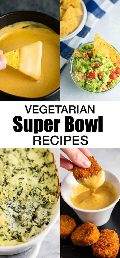 Vegetarian Super Bowl Recipes, Superbowl Chili Recipe, Vegetarian Super Bowl Food, Vegetarian Super Bowl, Vegan Superbowl Food, Super Bowl Food Easy, Vegan Super Bowl, Super Bowl Food Healthy, Super Bowl Recipes