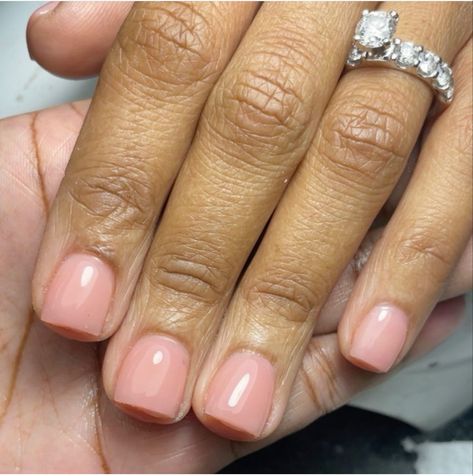 Nude Gel Manicure, Nail Aesthetics, Overlay Nails, Natural Acrylic Nails, French Manicures, Colourful Hair, Dip Nails, Ombre Acrylic Nails, Beige Nails