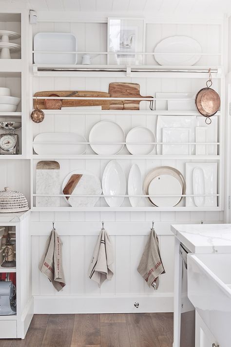 Platter Rack, Spice Wall, Plate Rack Wall, The Butler, Plate Rack, New House - Kitchen, Cottage Kitchens, Butlers Pantry, Hobbit House