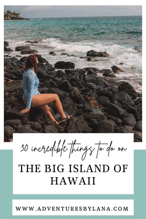 30 BEST Things To Do on the Big Island of Hawaii Green Sand Beach, Dolphin Watching, Hawaiian History, Things To Do In Hawaii, Hawaii Adventures, Hawaii Big Island, Best Snorkeling, Rainbow Falls, Manta Rays