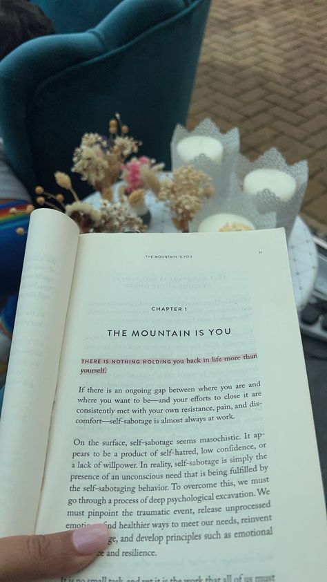 The Mountain Is You Book Quotes, The Mountain Is You, Marilyn Quotes, Hands Aesthetic, Low Confidence, Self Thought, Insta Quotes, Bff Hands Aesthetic, Life Mantras