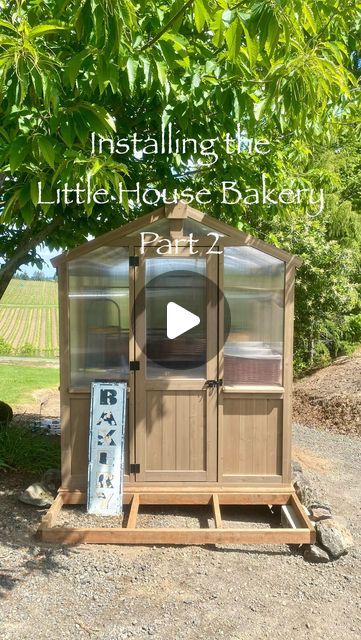 Backyard Bakery Shed, Bakery Shed Ideas, Bakery Stand, Sherwood Oregon, Still Hoping, Honor System, Home Bakery Business, Greenhouse Interiors, Home Bakery