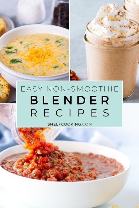 Things To Make In Ninja Blender, Blender Sauce Recipes, Blender Meals Dinners, Blender Salad Dressing Recipes, Nutribullet Blender Recipes, What Can I Make With My Ninja Blender, Ninja Iq Blender Recipes, Hand Held Blender Recipes, Recipes For Immersion Blender