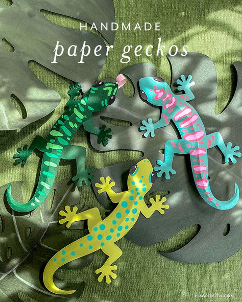 Animal Crafts For Middle Schoolers, Jungle Theme Classroom Decorations, Lizard Craft, Jungle Vbs, Jungle Animal Crafts, Rainforest Crafts, Wild Kratts Birthday Party, Jungle Theme Decorations, Jungle Crafts