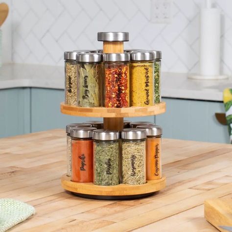 30 Spice Rack Ideas For Organizing The Kitchen Kitchen Lazy Susan Organization, Lazy Susan Organization Ideas, Best Spice Rack, Kitchen Lazy Susan, Spice Rack Ideas, Hanging Spice Rack, Diy Spice Rack, Lazy Susan Organization, Spice Organizers