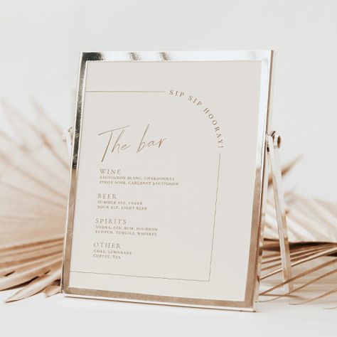 Arch Minimalist Calligraphy Wedding Bar Menu Minimalist Calligraphy, Bar Menu Wedding, Minimalist Wedding Invitation, Calligraphy Wedding, Minimalist Wedding Invitations, Bar Menu, Wedding Calligraphy, Kids Nursery Decor, Kids Stationery