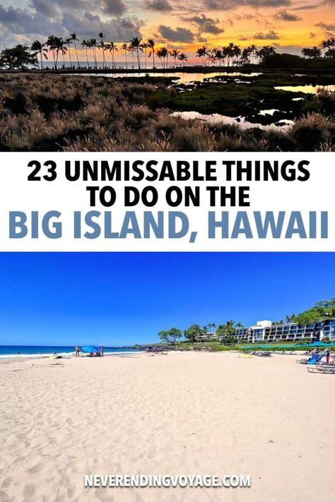 23 Unmissable Things to Do on the Big Island, Hawaii Bigisland Hawaii, Hawaii Trip Planning, Hawaii Vacation Tips, The Big Island Hawaii, Big Island Travel, Hawaii Big Island, Hawaii Itinerary, Hawaiian History, Hawaii Things To Do