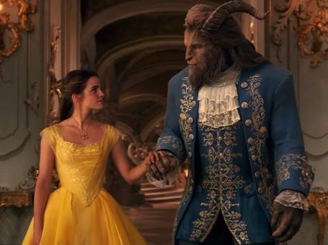 Beauty and the beast Beauty And The Beast Movie 2017, Ballroom Scene, Beauty And The Beast Costume, Emma Watson Belle, Beast Movie, Beauty And The Beast 2017, Beast Costume, Beauty And The Beast Movie, The Beast Movie