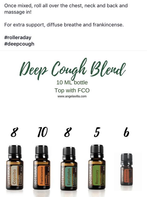 Doterra For Cough, Doterra Cough, Cough Roller Blend, Cough Diffuser Blend Doterra, Cough Roller Blend Doterra, Frankincense Essential Oil Uses, Roller Bottle Blends Doterra, Chronic Cough, Esential Oils