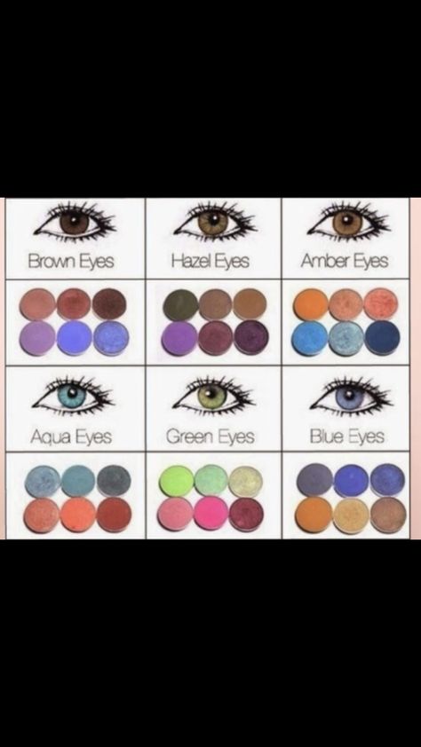 Eyeshadow colors that go with color your color eyes to make them pop out Pop Of Color Eyeshadow, Eyeshadow For Hooded Eyes, Make Eyes Pop, Eyeshadow Colors, Color Eyes, Health Knowledge, Hooded Eyes, Colorful Eyeshadow, Pop Out