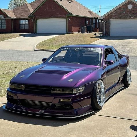 S13 Silvia 💜   @streetstyle_jay #jdm #supercars #silvia #nissan #iconiccars #car #cars Nissan Silvia S13 Jdm, Nissan Silvia S15 Wallpapers, Silvia S13 Jdm, Nissan 180sx Jdm, Nissan 180sx S13, Nissan S13 Silvia, Nissan 240sx S13, S15 Silvia, Nissan Silvia S13