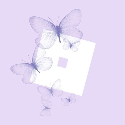 Roblox Icon, Purple Aesthetic Background, Blue Butterfly Wallpaper, Purple Logo, Flower Icons, Cute App, Purple Themes, Purple Wallpaper Iphone, Creative Profile Picture