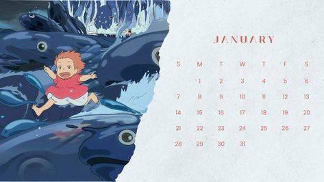 cute calender 2024 Studio Ghibli Ghibli Calendar 2024, Studio Ghibli Calendar, Calender 2024 Designs, Note Tablet, Japanese Calendar, School Journals, Bullet Journal Banner, Calendar Poster, Calendar Wallpaper