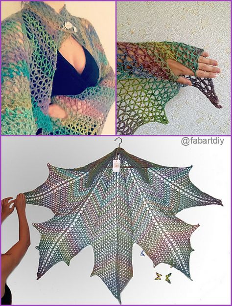 Leaf Crochet, Poncho Au Crochet, One Skein Crochet, Crochet Shawl Pattern, Crochet Shawl Pattern Free, Crochet Shawls And Wraps, Shawl Crochet, Shawl Patterns, Crochet Wrap