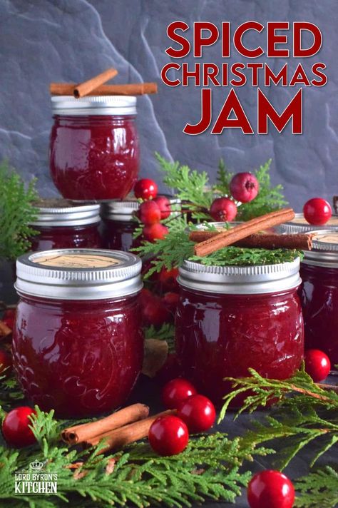 Spiced Christmas Jam Recipes, Xmas Jam, Christmas Jam Recipes, Spiced Christmas Jam, Spiced Jam, Christmas Pantry, Fall Canning, Canning Jam Recipes, Season Recipes