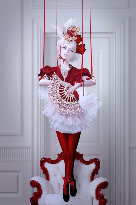 Solitaire magazine illustrations on Behance Natalie Shau, Art Macabre, Mark Ryden, Macabre Art, Magazine Illustration, Pop Surrealism, Ball Jointed Dolls, Magazine Design, Puppets