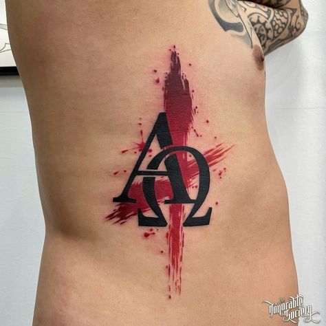 Alfa And Omega Tattoo, Alpha Omega Tattoo Design, Momentum Tattoo, Alfa Omega Tattoo, Alfa Tattoo, Alpha And Omega Tattoo, Alpha Tattoo, Omega Tattoo, Alpha And Omega Symbols