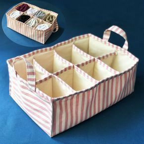 Diy Cloth Storage, Diy Bags Tutorial, Tas Denim, Fabric Basket Tutorial, Cloth Storage, Sewing Machine Basics, Folded Fabric Ornaments, Clothes Organization Diy, Diy Bag Designs