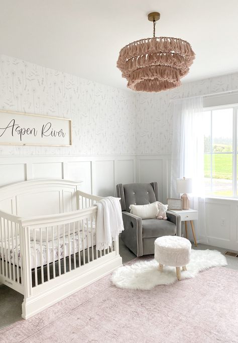 Over The Crib Decor, Farmhouse Nursery Decor, Crib Decor, Farmhouse Nursery, Nursery Room Design, Girl Nursery Room, Baby Room Inspiration, Nursery Room Inspiration, Baby Room Design