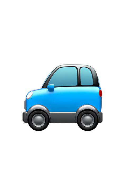 The emoji 🚙 depicts a small, compact SUV with a boxy shape and four wheels. It has a slightly raised body and a sloping roofline, giving it a sporty appearance. The front of the SUV features a grille and headlights, while the back has a tailgate and taillights. The color of the SUV in the emoji is typically depicted as silver or gray. Car Emoji, Good Apps For Iphone, Emojis Iphone, Apple Emojis, Iphone Emoji, Emoji Iphone, The Emoji, 3d Photo, Compact Suv