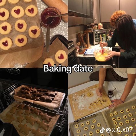 Cute Dating Ideas, Entre Ideas Food, At Home Dates Aesthetic, Couple Baking Ideas, Clay Date Aesthetic, Bf And Gf Date Ideas, Couple Date Ideas Aesthetic, Baking Date Couple, Date Asthetic Picture