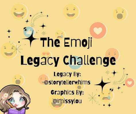 Thank ya'll for reading and playing The Emoji Legacy Challenge I hope you enjoyed it!!🤭 Sims 4 Legacy Challenge Ideas Base Game, Ts4 Legacy Challenge, Sims 4 Legacy Challenge Ideas, Legacy Challenge Sims 4, Sims4 Challenge, Sims 4 Legacy Challenge, Sims 4 Legacy, Sims Legacy Challenge, Legacy Challenge