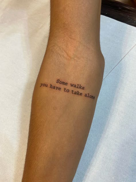 Tattoo, hunger games, quote, original, arm tattoo, writing, typing tattoo Tattoos After A Breakup, Expect Nothing Tattoo, Keep Walking Tattoo, No Alarms And No Surprises Tattoo, Small Walk In Tattoo Ideas, Alone Tatoos Ideas, Remember Tattoo, Iqbal Shayari, Moving On Tattoos