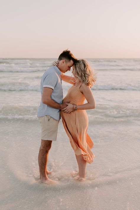 Photoshoot | Pregnancy Announcement | Pregnancy Announcement In-Home Photoshoot | Sarasota Beach Photoshoot | Siesta Key Family Photographer | Lido Family Photographer | Family Photography | Beach Family Photos | Family Photo Outfit Inspiration | Posing Ideas Family Photos | Maternity Outfit Inspiration | Maternity Photoshoot | in-home maternity photoshoot | Romantic Maternity Shoot Photoshoot Pregnancy Announcement, Couple Pregnancy Pictures, Maternity Shoot Beach, Sunset Maternity Photos, Beach Maternity Pictures, Sarasota Beach, Photoshoot Pregnancy, Maternity Photography Beach, Maternity Photography Poses Outdoors